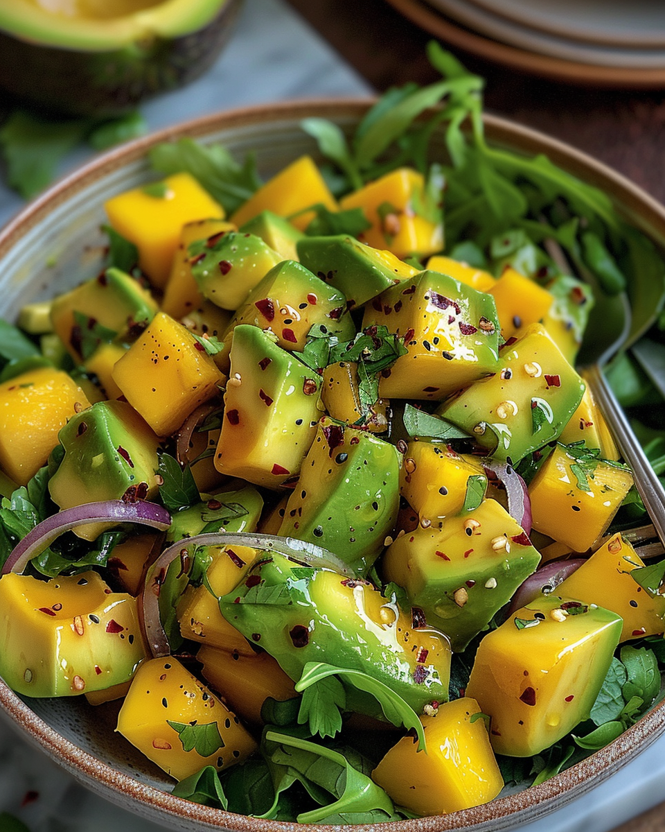 Avocado Mango Salad