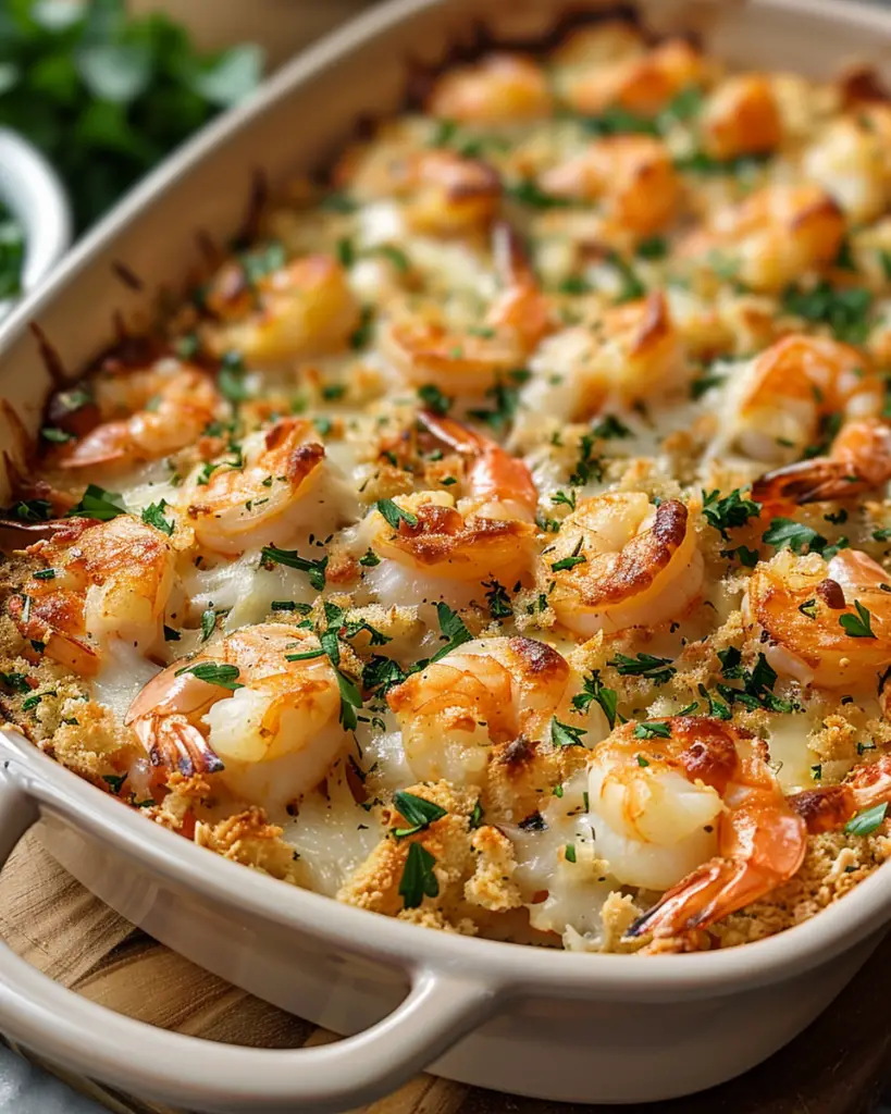 Baked Stuffed Shrimp Casserole