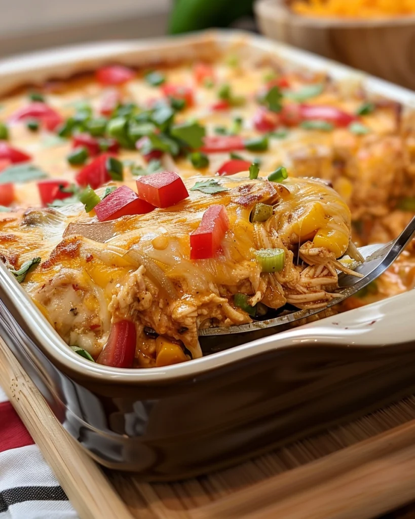 Chicken Fajita Casserole