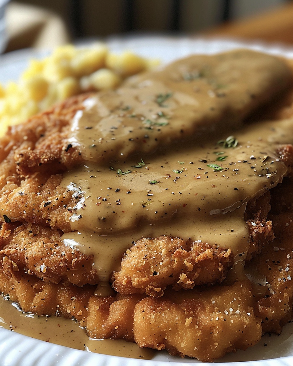 Chicken Fried Steak with Gravy