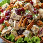 Cranberry Pecan Chicken Salad