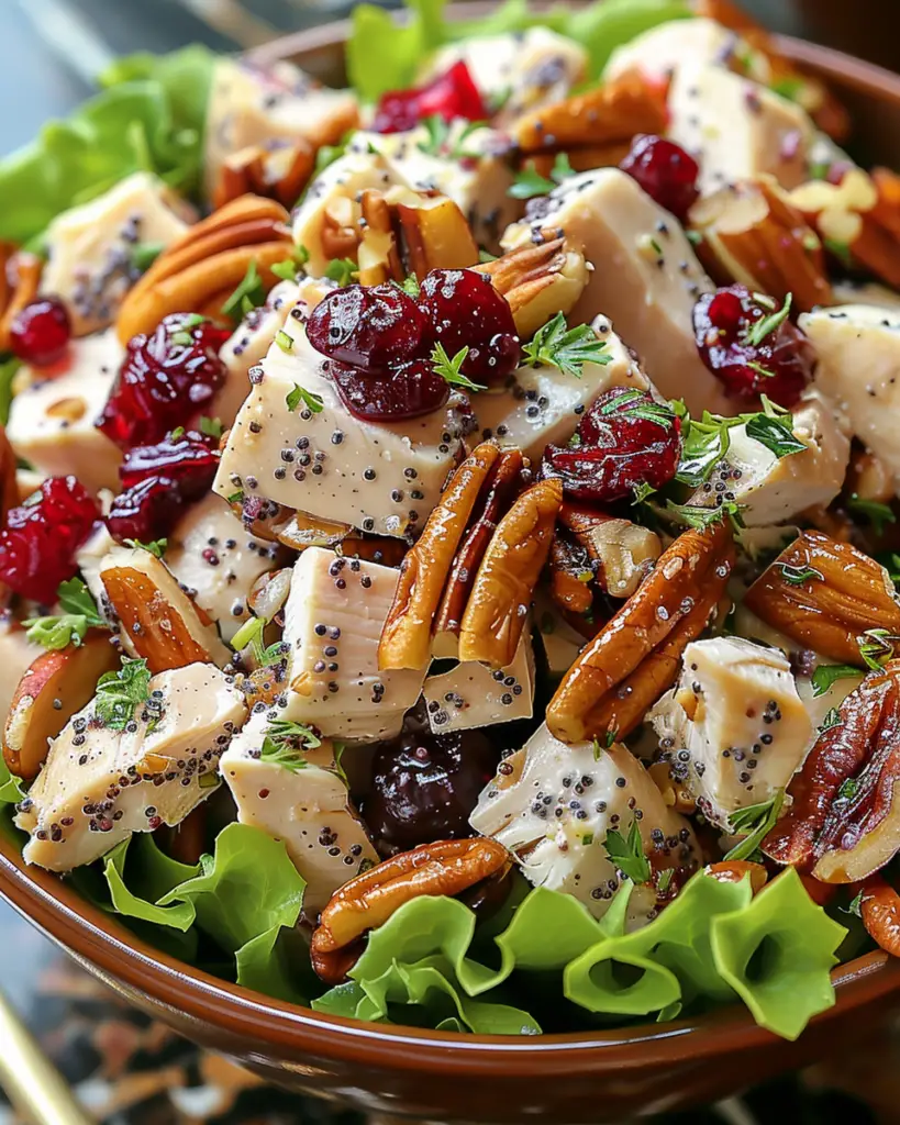 Cranberry Pecan Chicken Salad