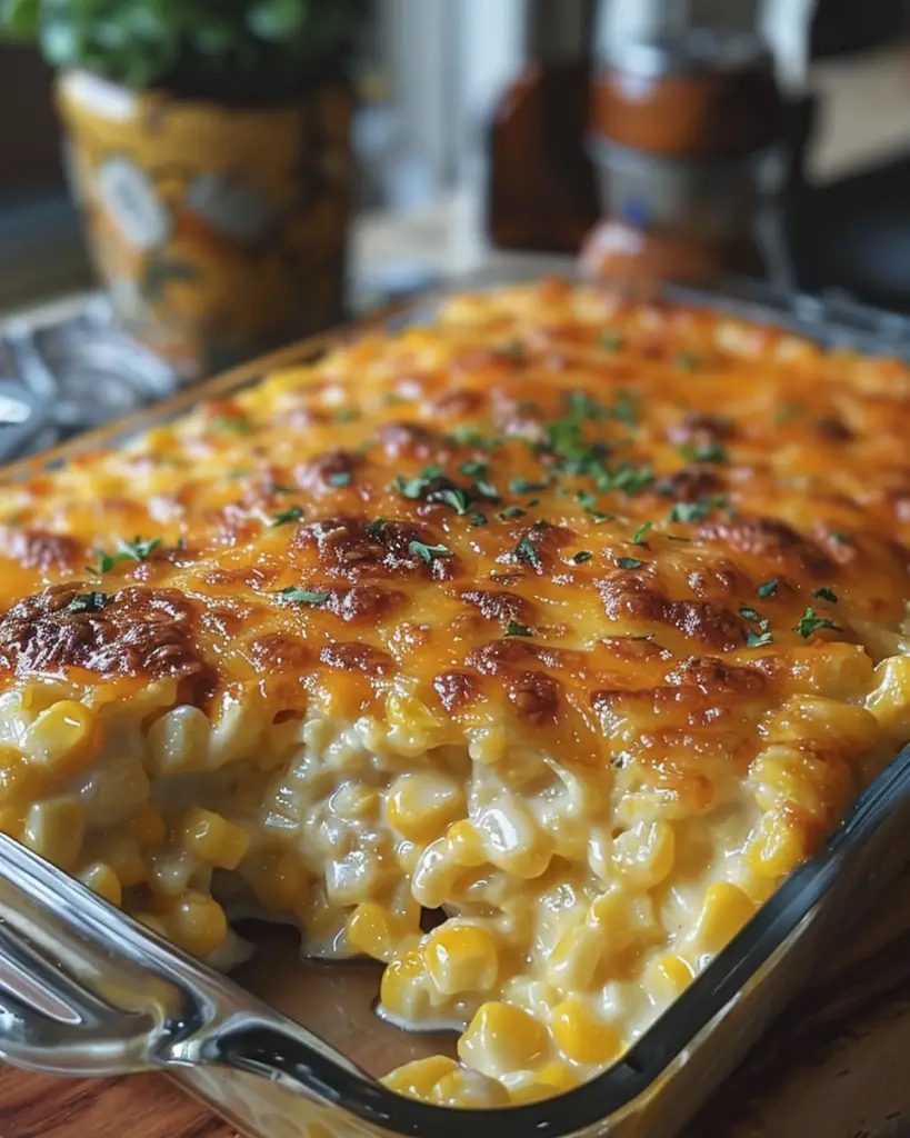 Cream Cheese Corn Casserole