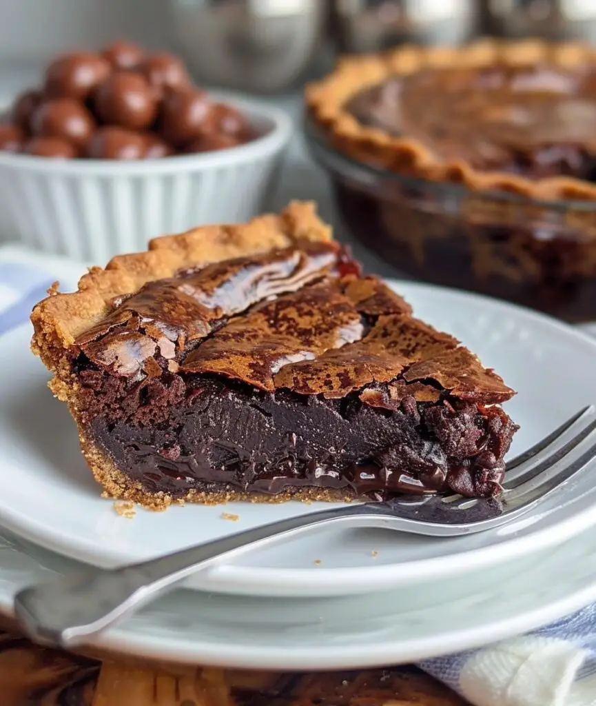 Gooey Brownie Pie