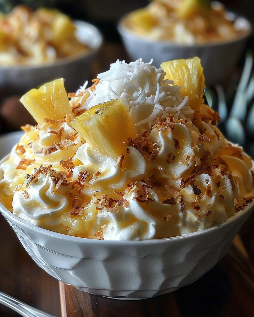 Hawaiian Pineapple Coconut Fluff