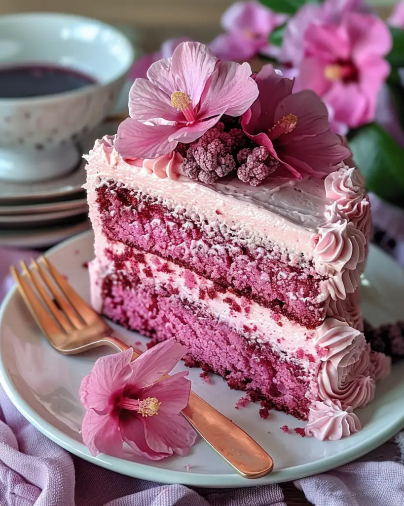 Hibiscus Bliss Cake