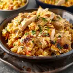 Queso Mexican Chicken and Rice