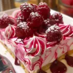 Raspberries Mouthwatering Dessert
