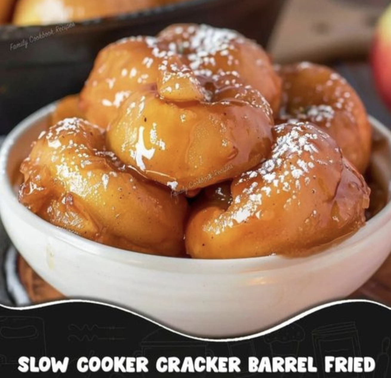 Slow Cooker Cracker Barrel Fried Apples