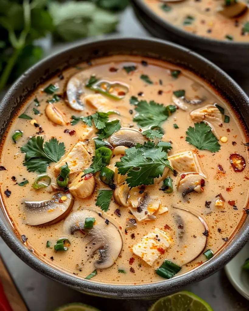 Slow Cooker Tom Kha Soup