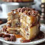 Southern Pecan Praline Cake