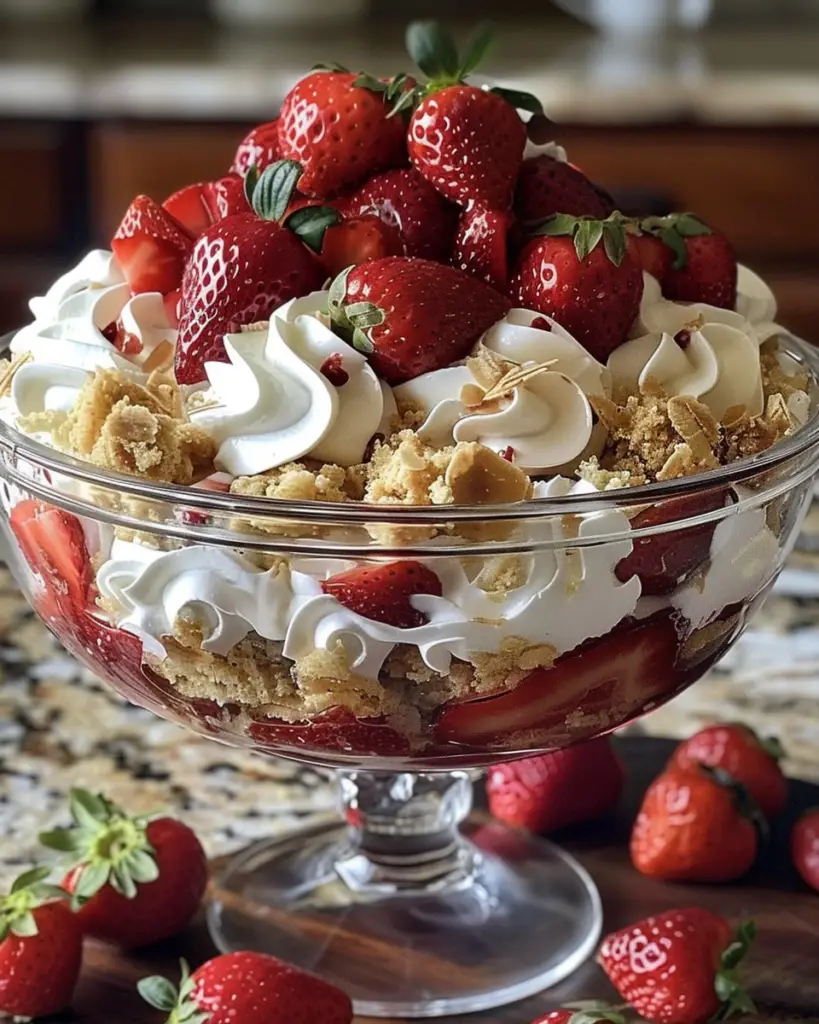 Strawberry Cheesecake Trifle