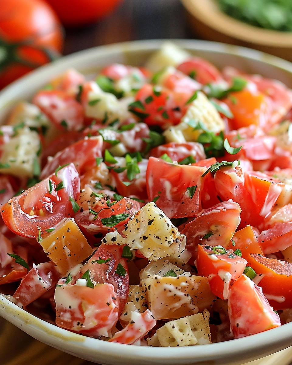 Tomato Cracker Salad